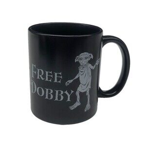 Coffee Cup Mug Harry Potter Free Dobby Black Paladone Ceramic Mug